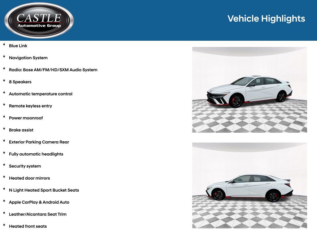 New 2026 Hyundai Elantra N FWD image 3
