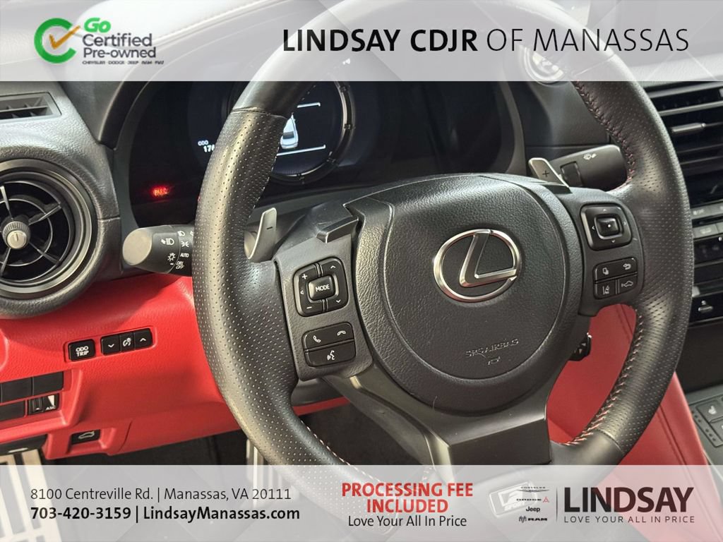 Used 2023 Lexus IS 350 F Sport w/ Memory Package RWD image 10