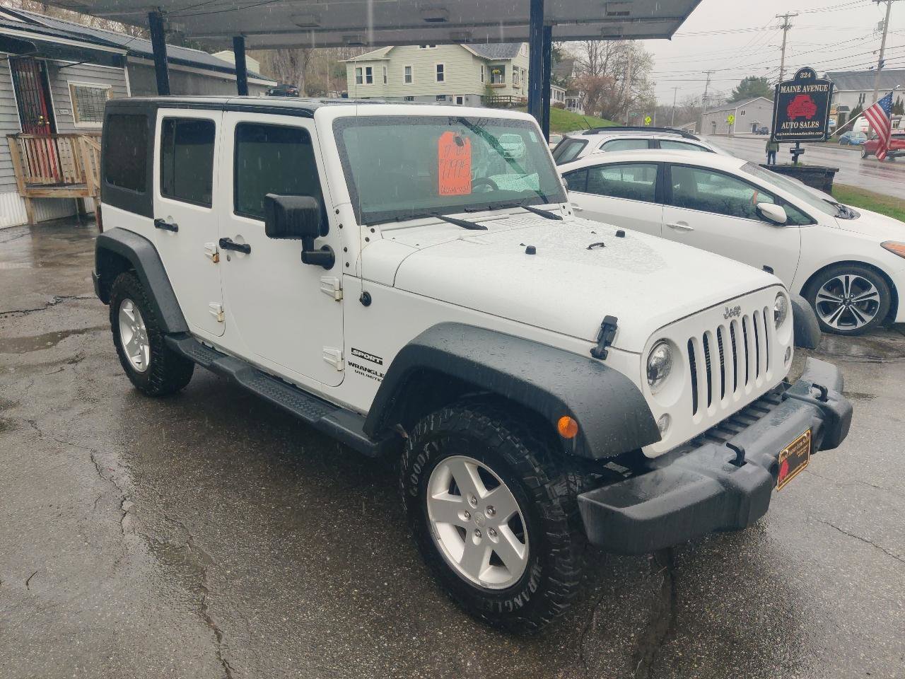 Used 2017 Jeep Wrangler Unlimited Sport w/ Quick Order Package 24S AWD/4WD image 8
