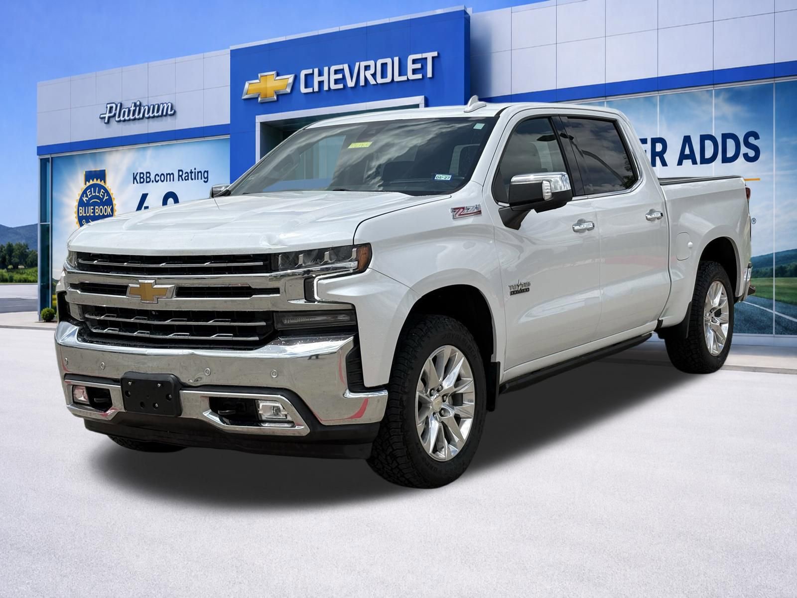 Used 2021 Chevrolet Silverado 1500 LTZ w/ Technology Package AWD/4WD image 3