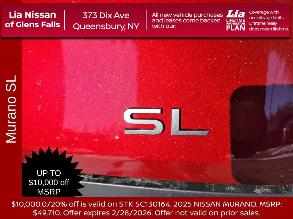 New 2025 Nissan Murano SL w/ Cargo Package image 5