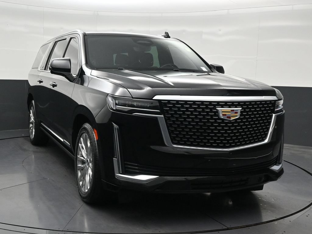 Used 2021 Cadillac Escalade ESV Premium Luxury w/ Driver Assist Tech Package RWD image 8