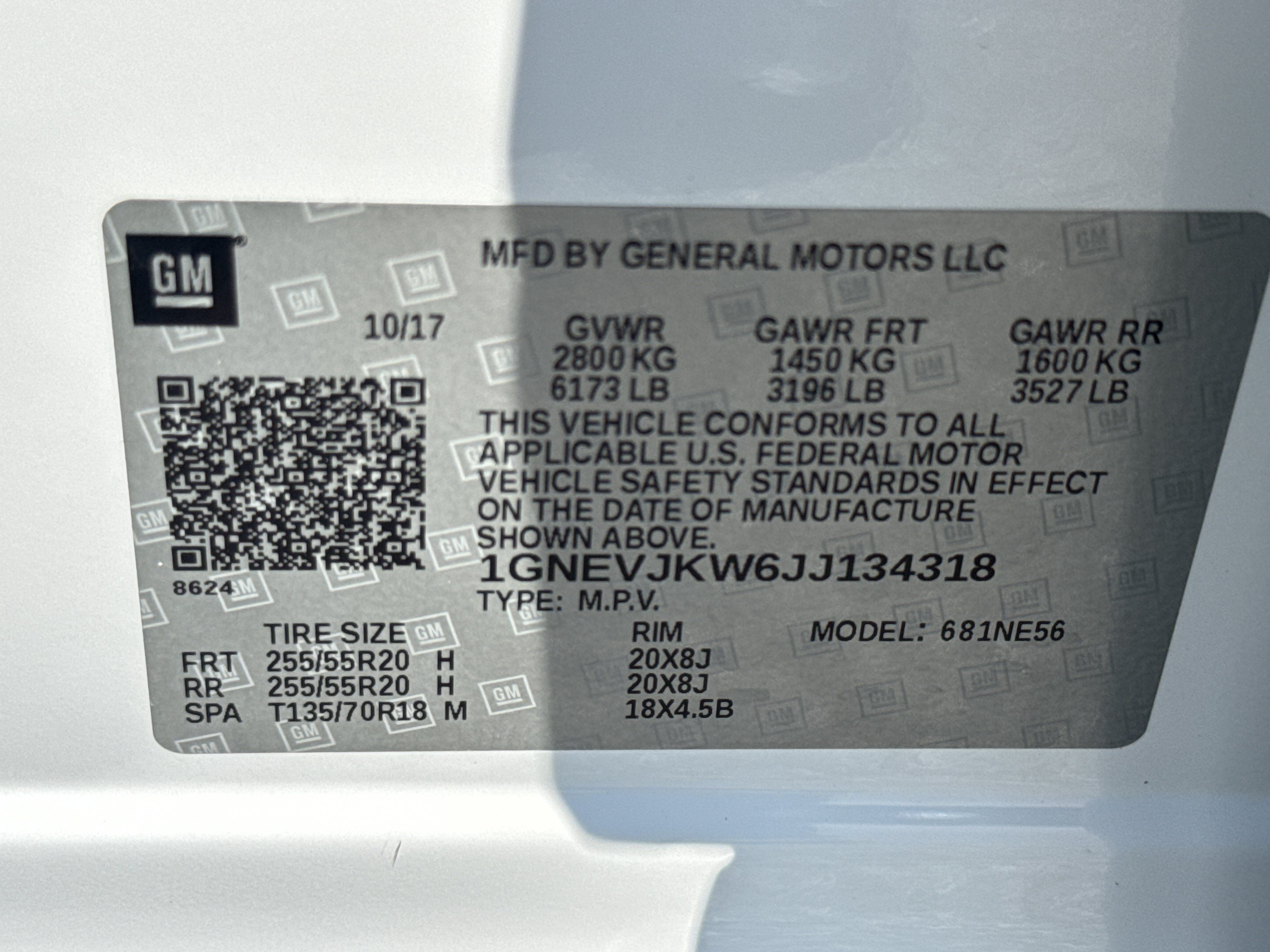 Used 2018 Chevrolet Traverse Premier AWD/4WD image 39