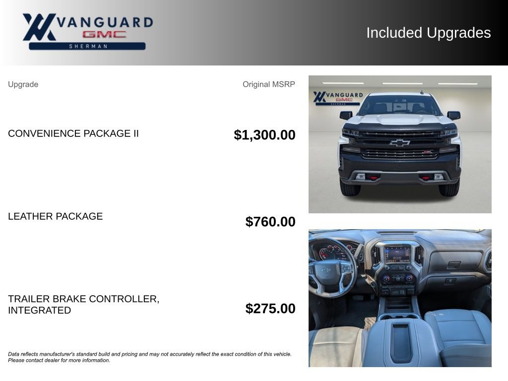 Used 2021 Chevrolet Silverado 1500 LT Trail Boss w/ Convenience Package II AWD/4WD image 9