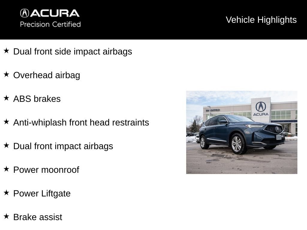 Certified 2025 Acura MDX SH-AWD image 13