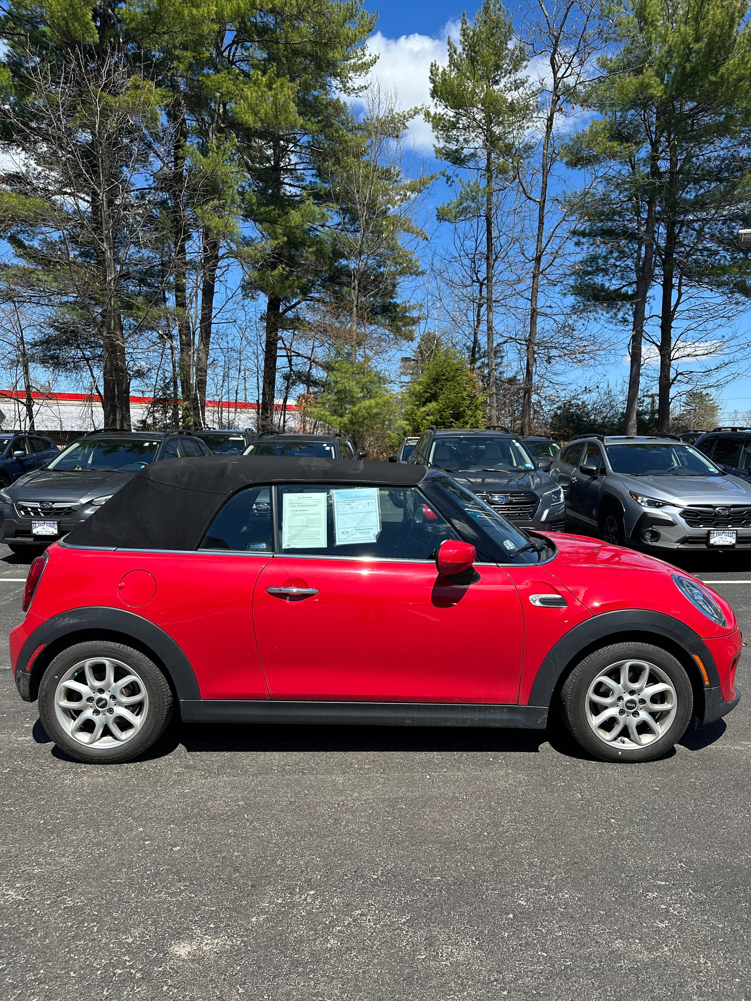 Used 2021 MINI Cooper Convertible w/ Premium Package FWD image 12