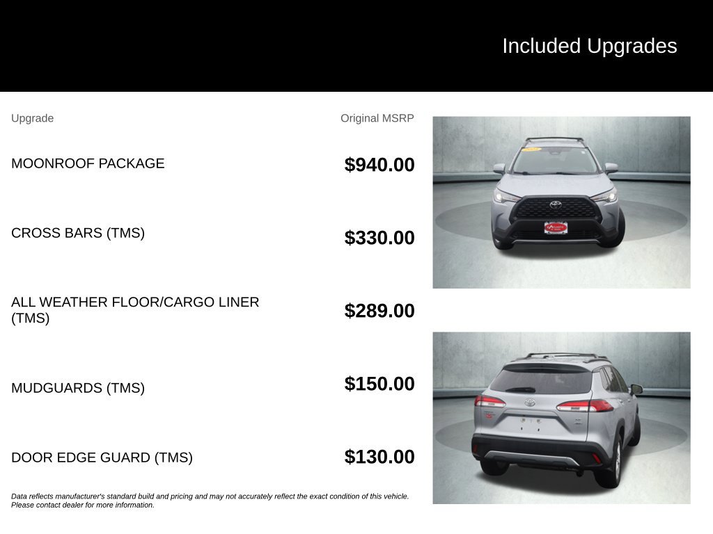 Used 2023 Toyota Corolla Cross LE w/ Moonroof Package AWD/4WD image 35