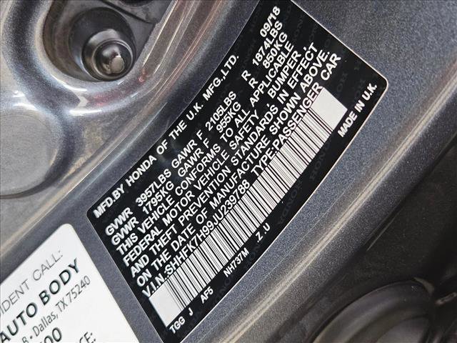 Used 2018 Honda Civic Sport Touring image 25