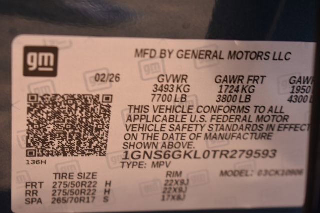 New 2026 Chevrolet Suburban High Country image 46