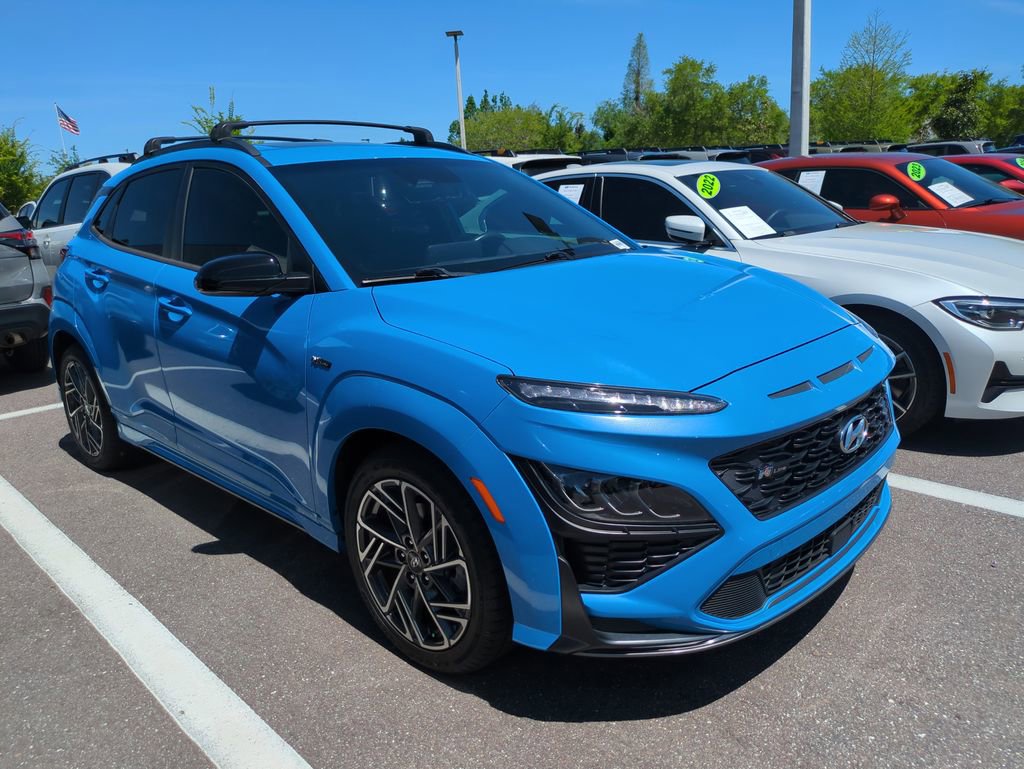 Used 2022 Hyundai Kona N Line w/ Tech Package image 1