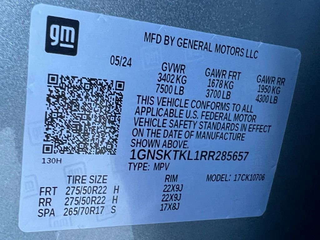 Used 2024 Chevrolet Tahoe High Country w/ Premium Package image 36