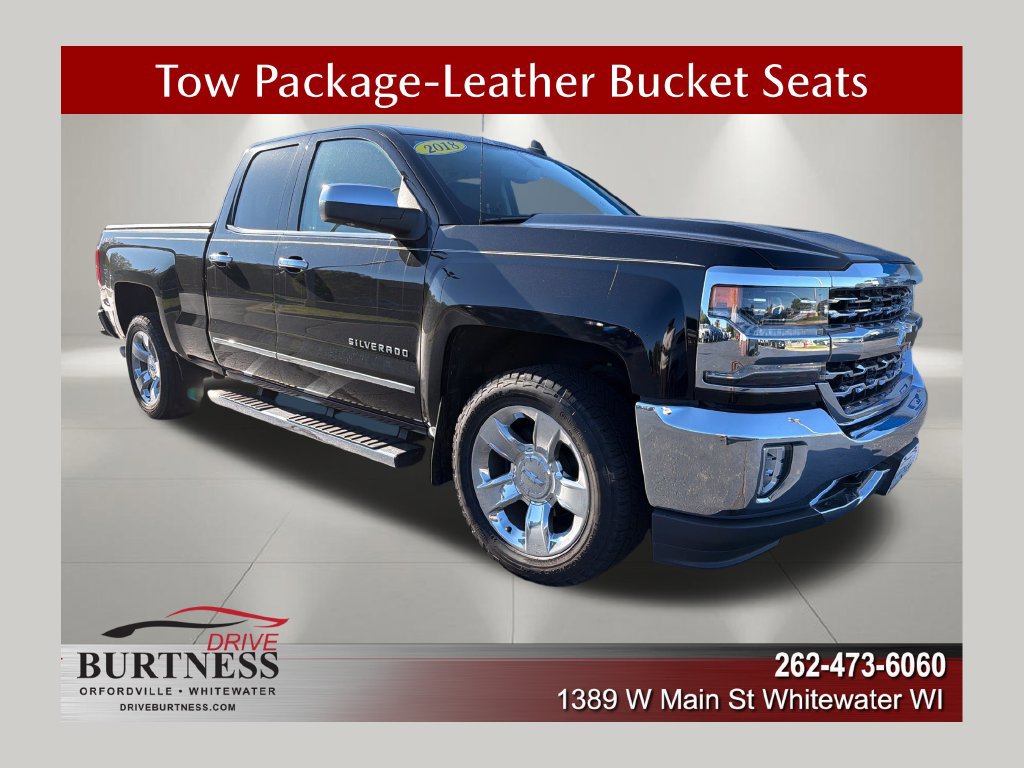 Used 2018 Chevrolet Silverado 1500 LTZ w/ Sport Package