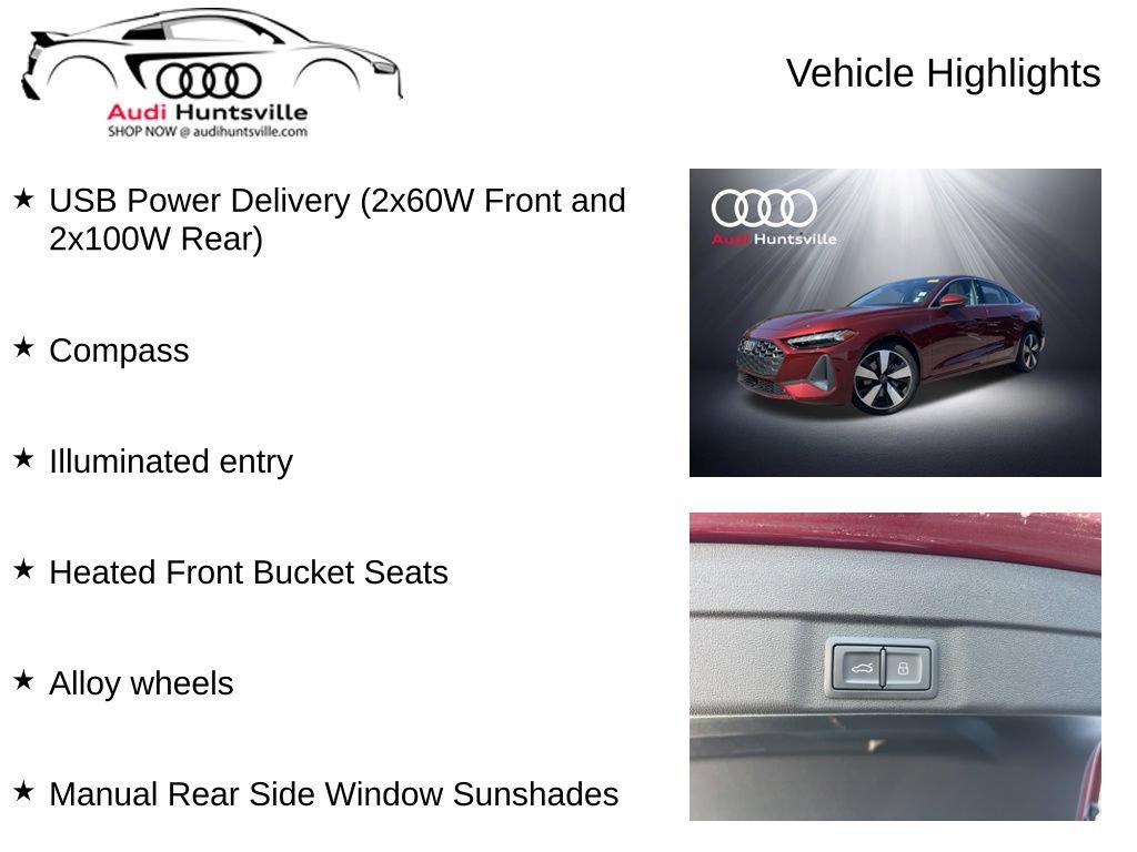 Used 2025 Audi A5 2.0T Premium Plus AWD/4WD image 24