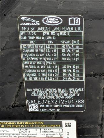 New 2026 Land Rover Defender 110 S image 17