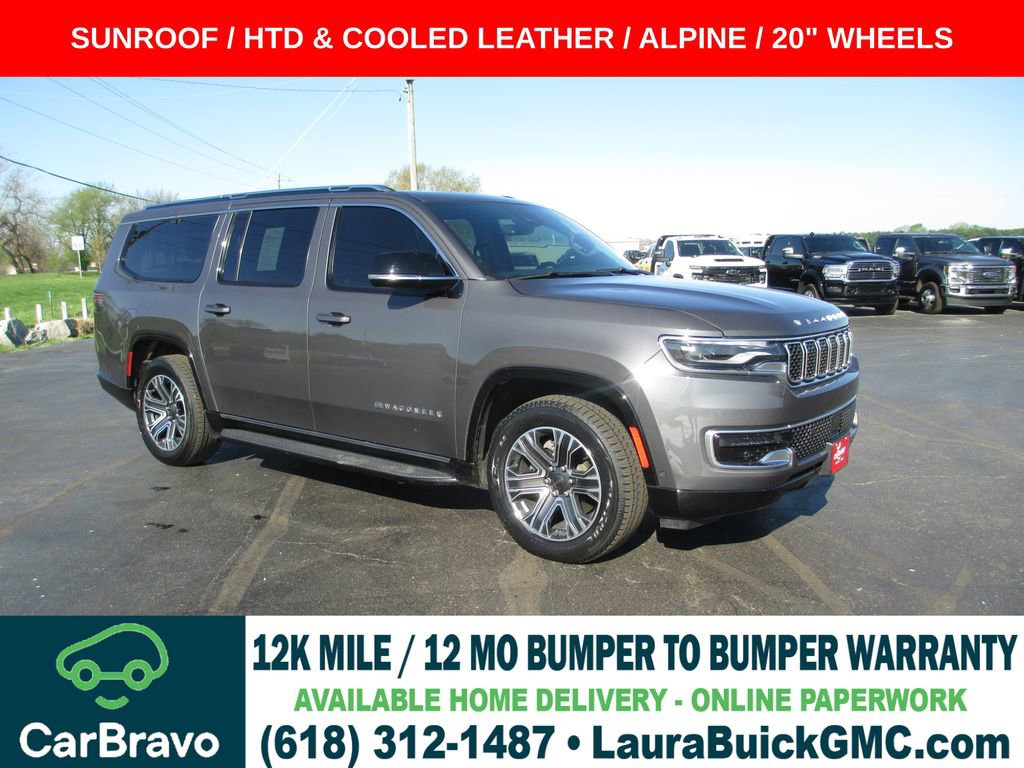 Used 2023 Jeep Wagoneer L 4WD w/ Premium Group I image 1