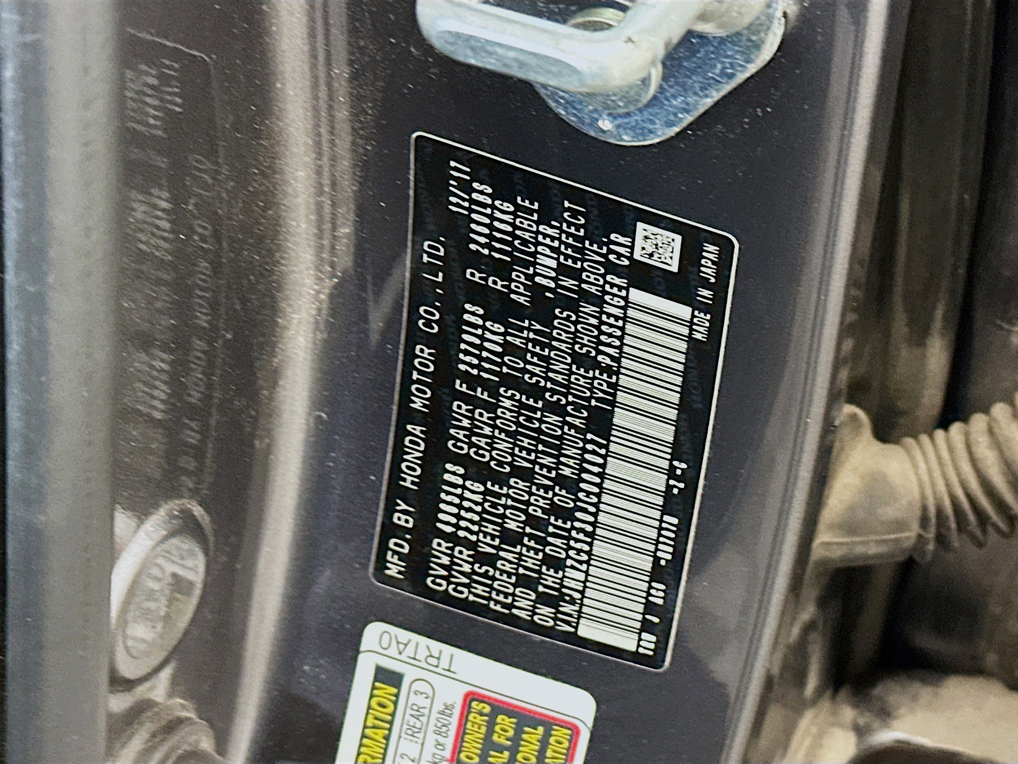 Used 2018 Honda Clarity Touring image 12