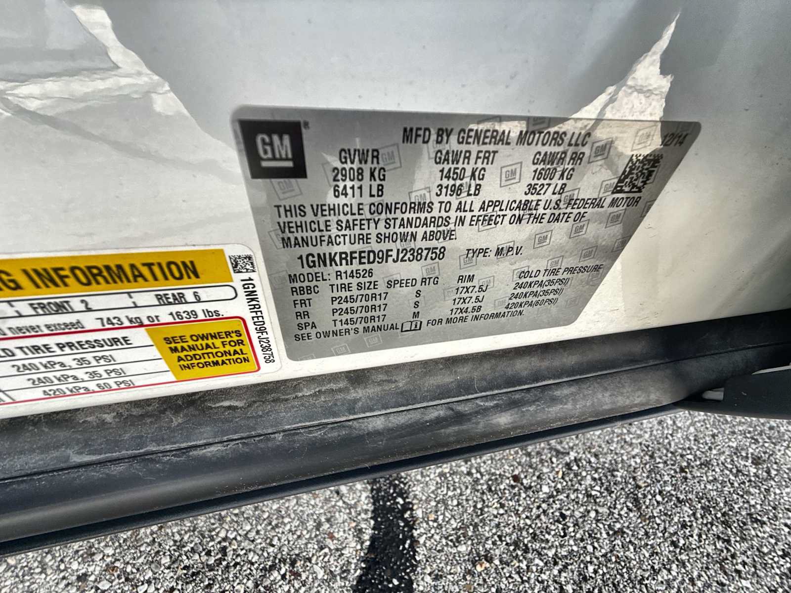 Certified 2015 Chevrolet Traverse LS FWD image 31