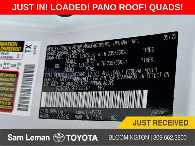 Used 2023 Toyota Highlander Platinum image 34