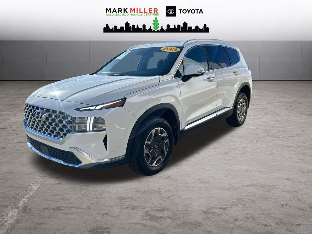 Used 2023 Hyundai Santa Fe Blue