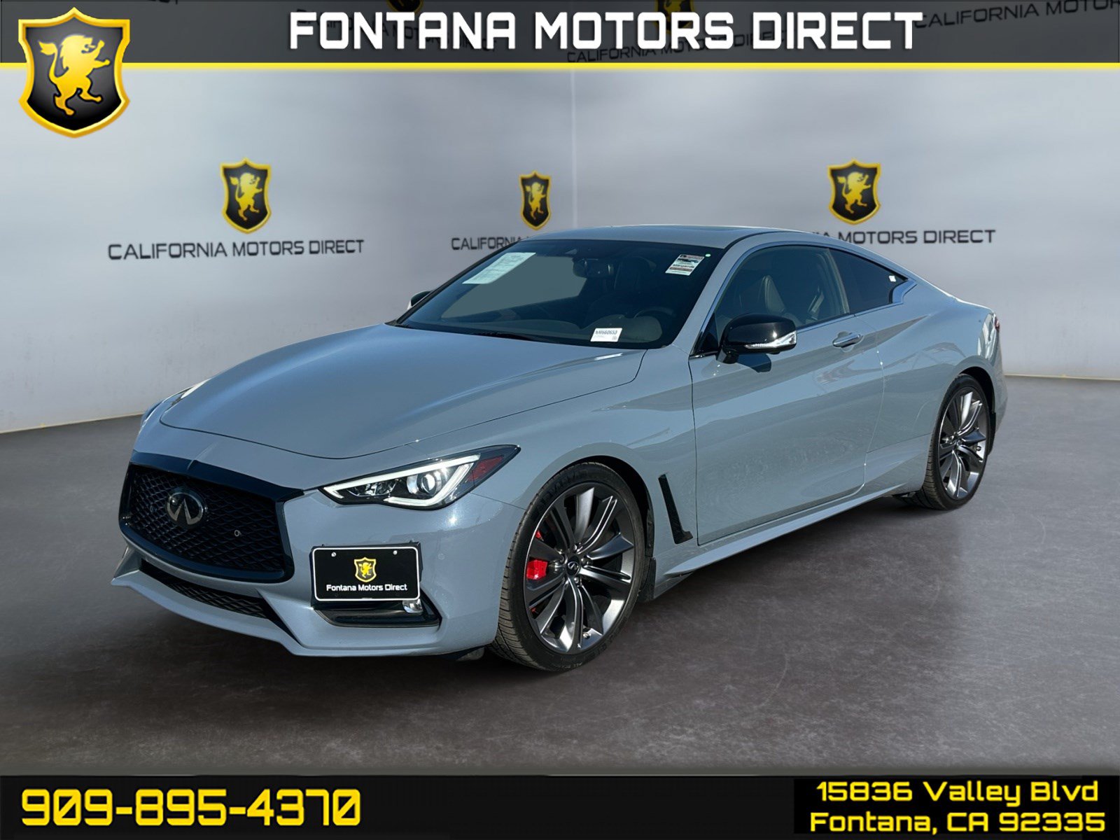 Used 2022 INFINITI Q60 Red Sport 400 w/ Cargo Package RWD image 1