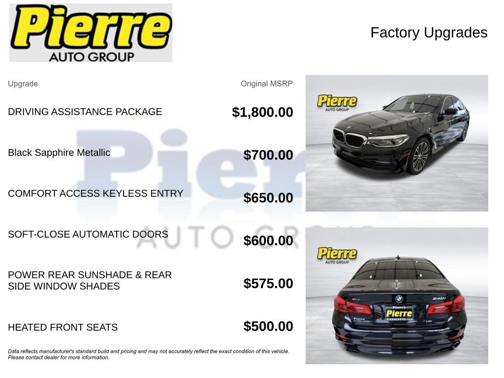 Used 2017 BMW 540i xDrive image 13