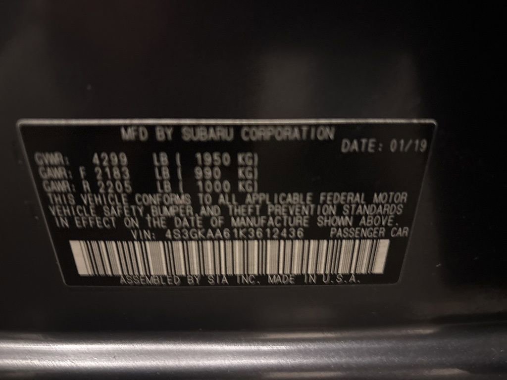 Used 2019 Subaru Impreza 2.0i image 12