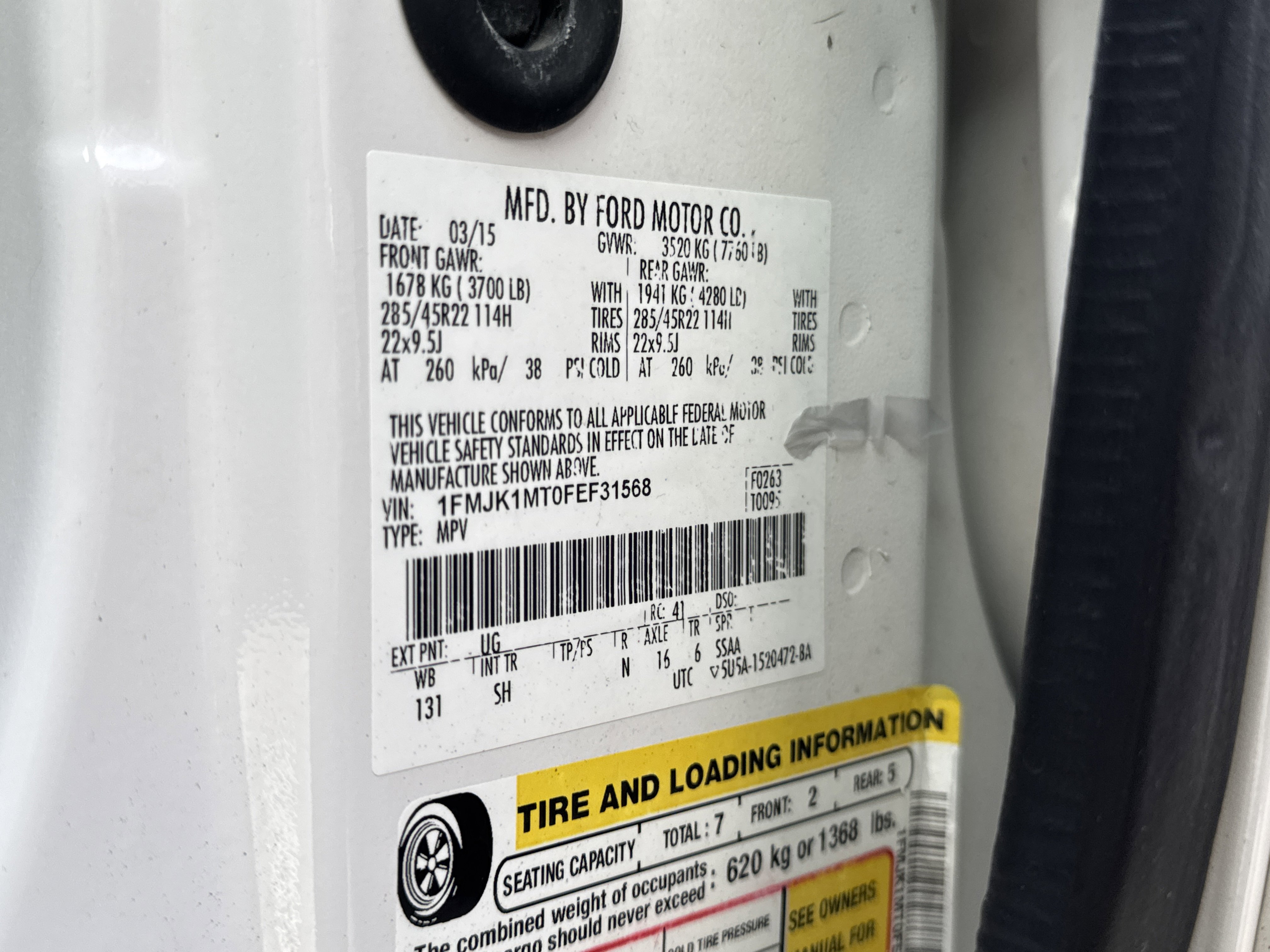 Used 2015 Ford Expedition EL Platinum image 34