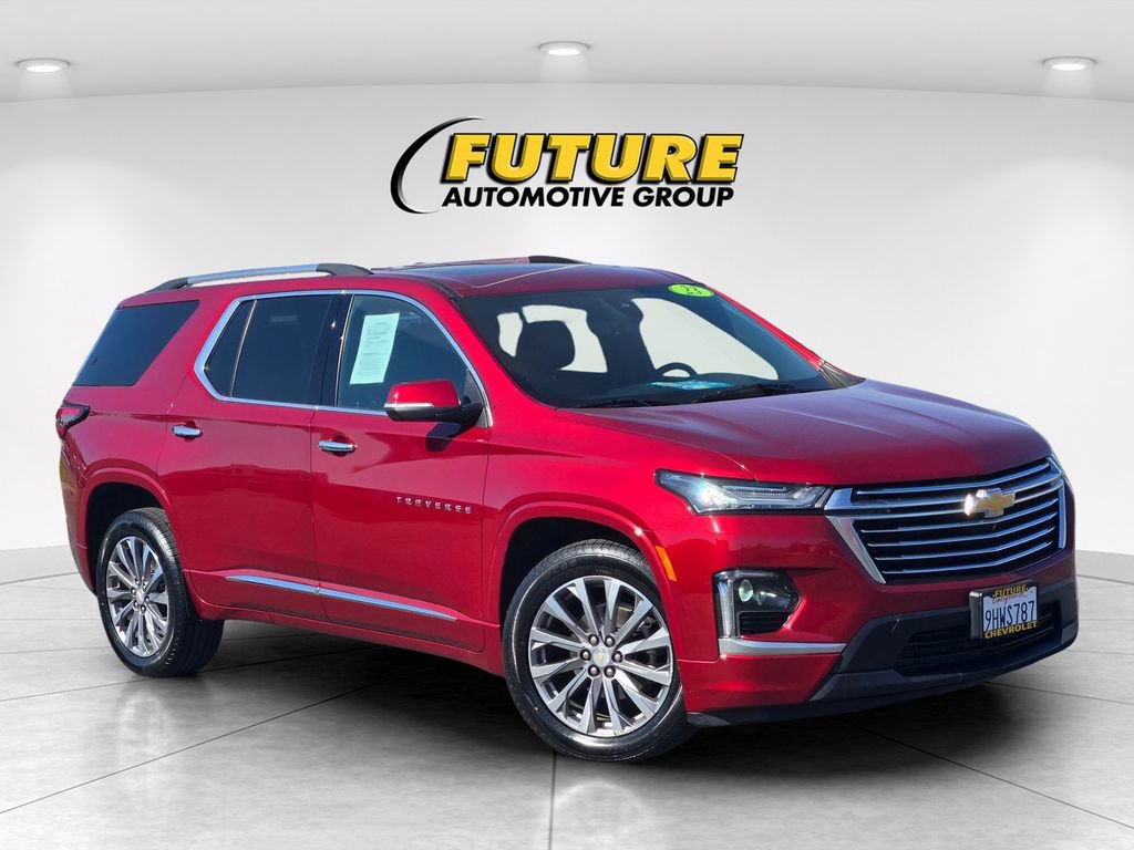 Used 2023 Chevrolet Traverse Premier w/ LPO, Floor Liner Package image 1