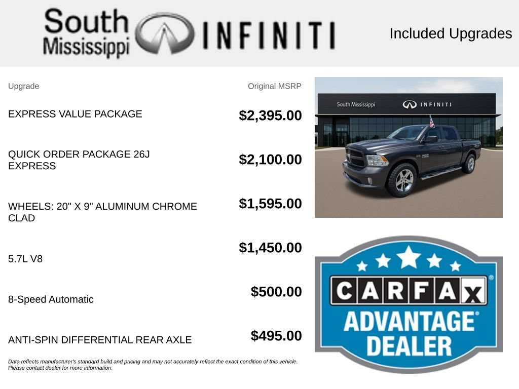 Used 2018 RAM 1500 Express w/ Express Value Package RWD image 5