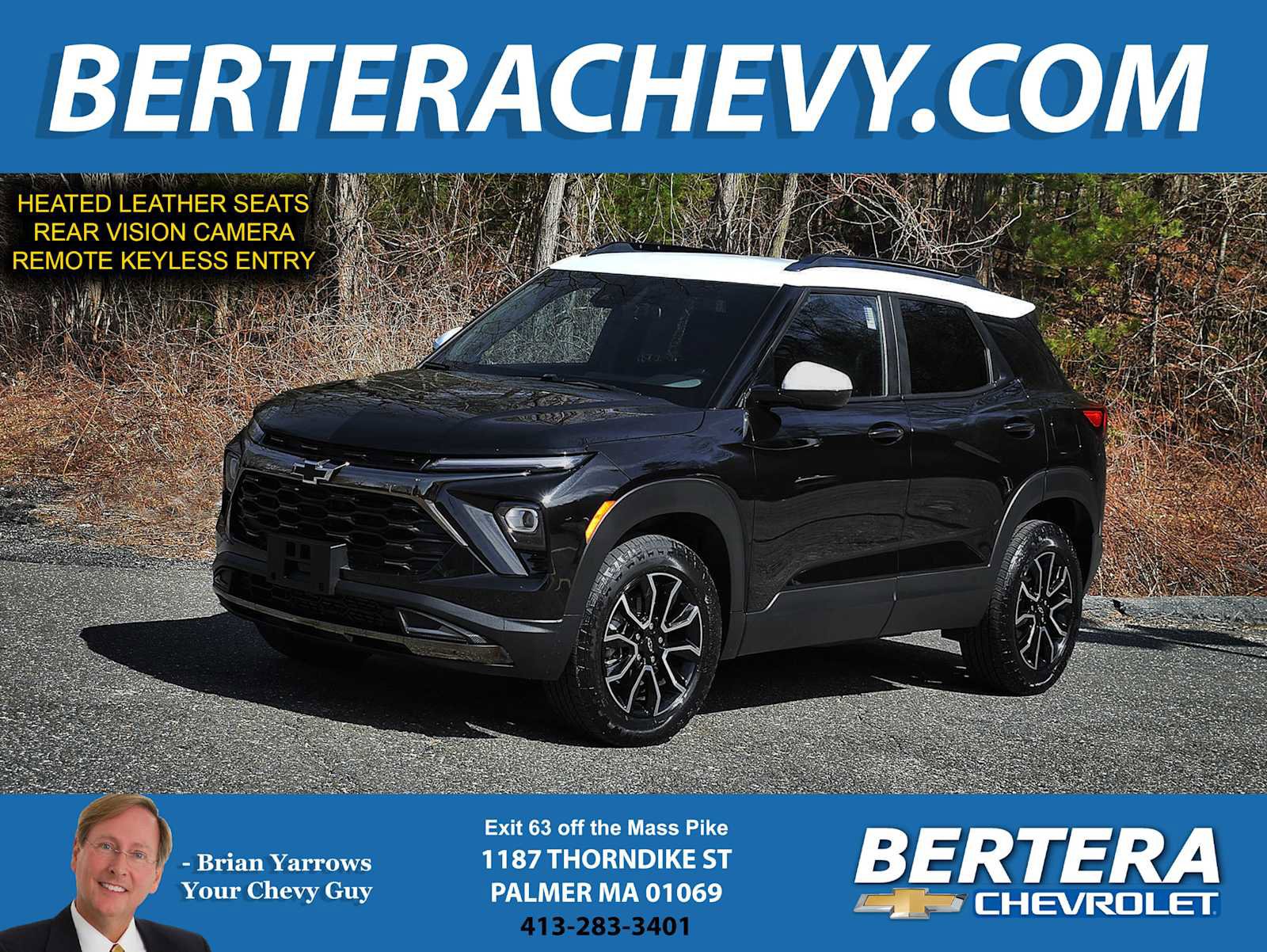 Used 2024 Chevrolet TrailBlazer ACTIV w/ Driver Confidence Package image 1