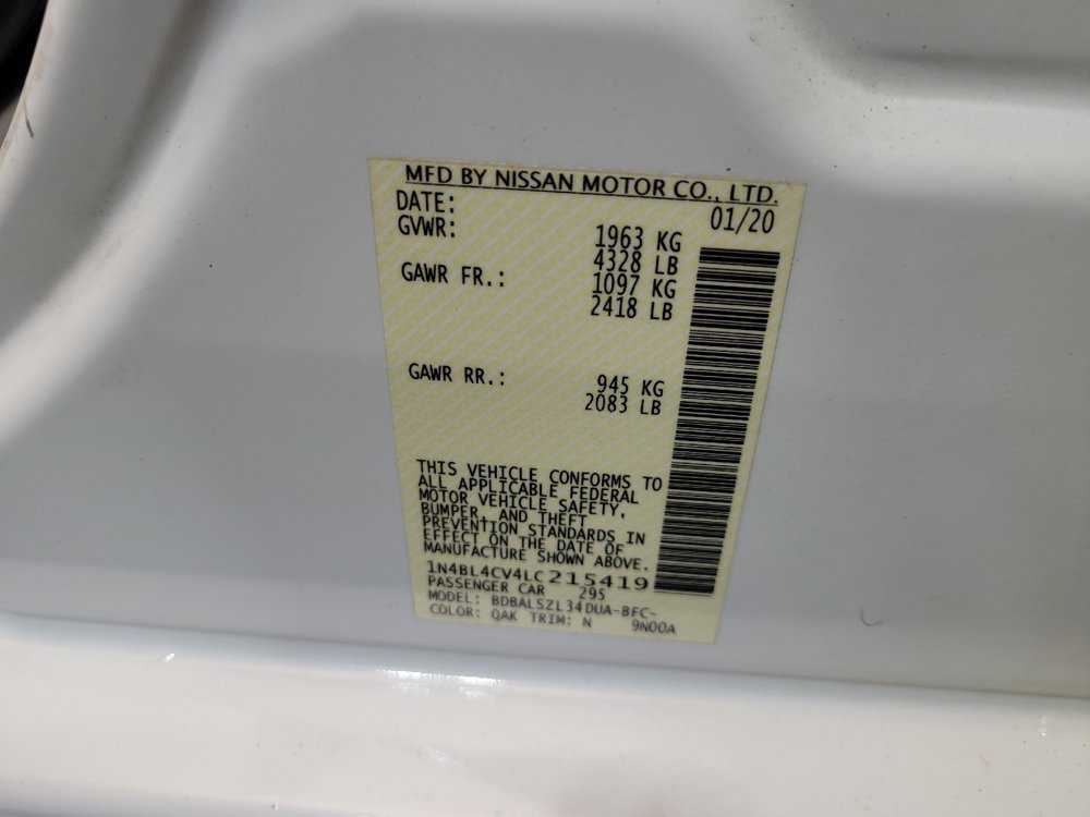 Used 2020 Nissan Altima 2.5 SR FWD image 33