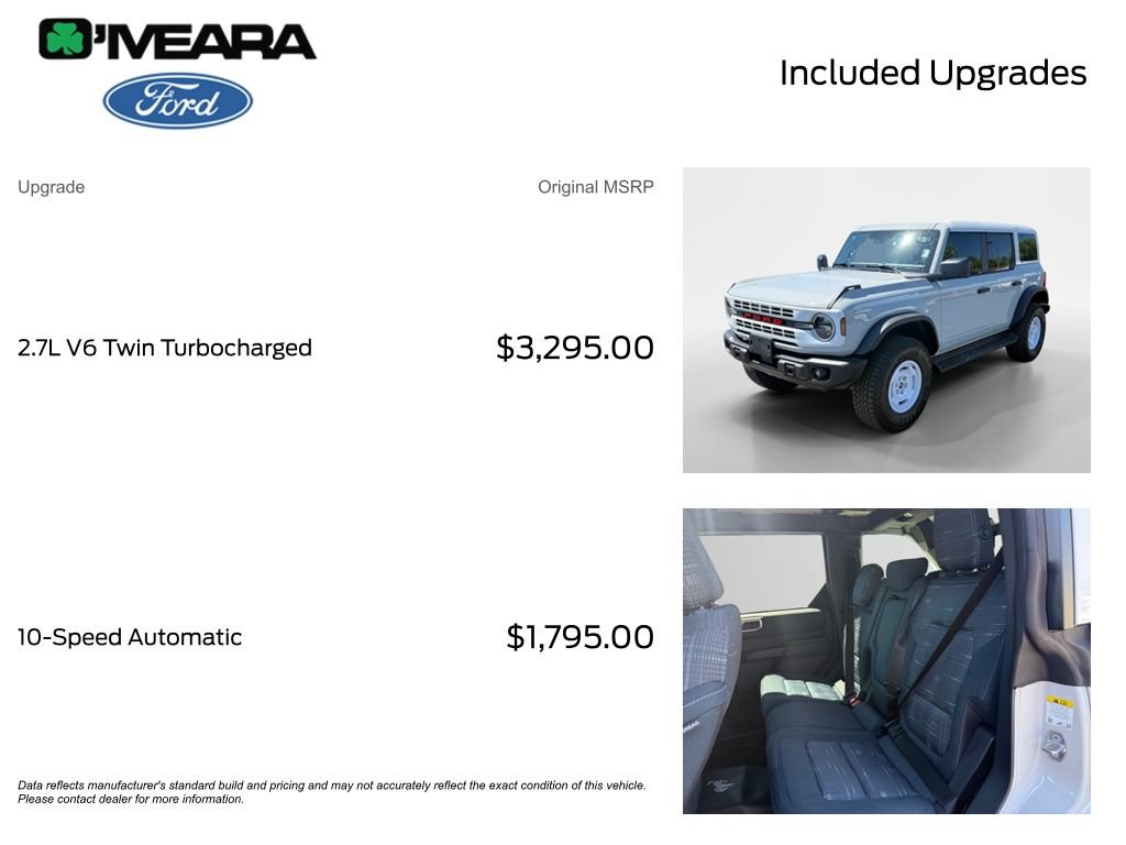 Used 2026 Ford Bronco Heritage Edition AWD/4WD image 4