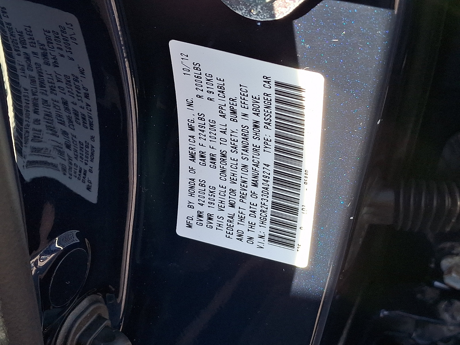 Used 2013 Honda Accord LX image 27
