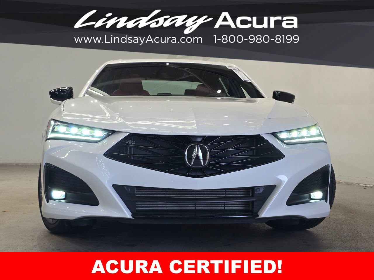 Certified 2025 Acura TLX SH-AWD w/ A-SPEC Pkg image 2