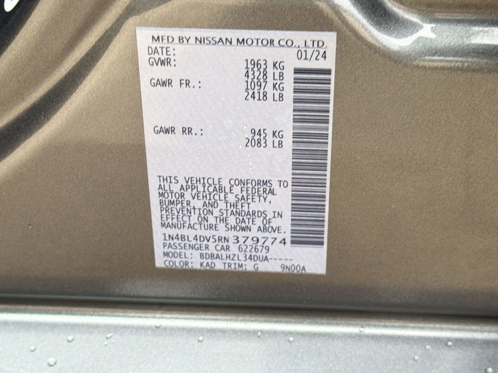 Used 2024 Nissan Altima 2.5 SV image 19