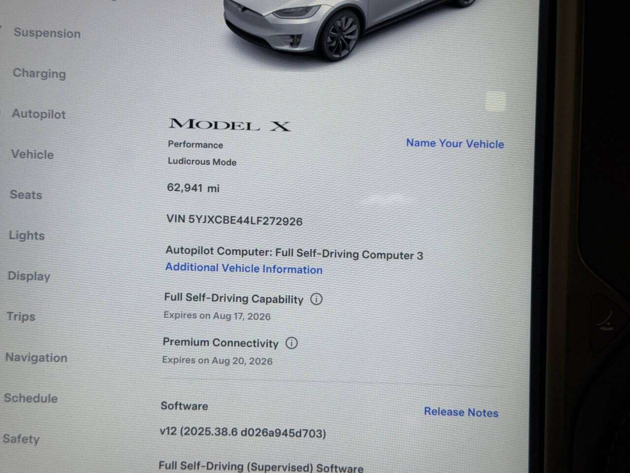 Used 2020 Tesla Model X Performance AWD/4WD image 13