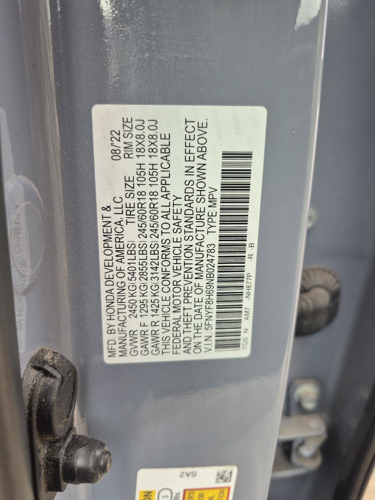 Used 2022 Honda Passport TrailSport image 5