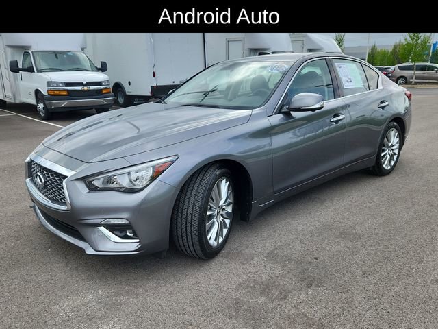 Used 2022 INFINITI Q50 Luxe w/ Cargo Package AWD/4WD image 3