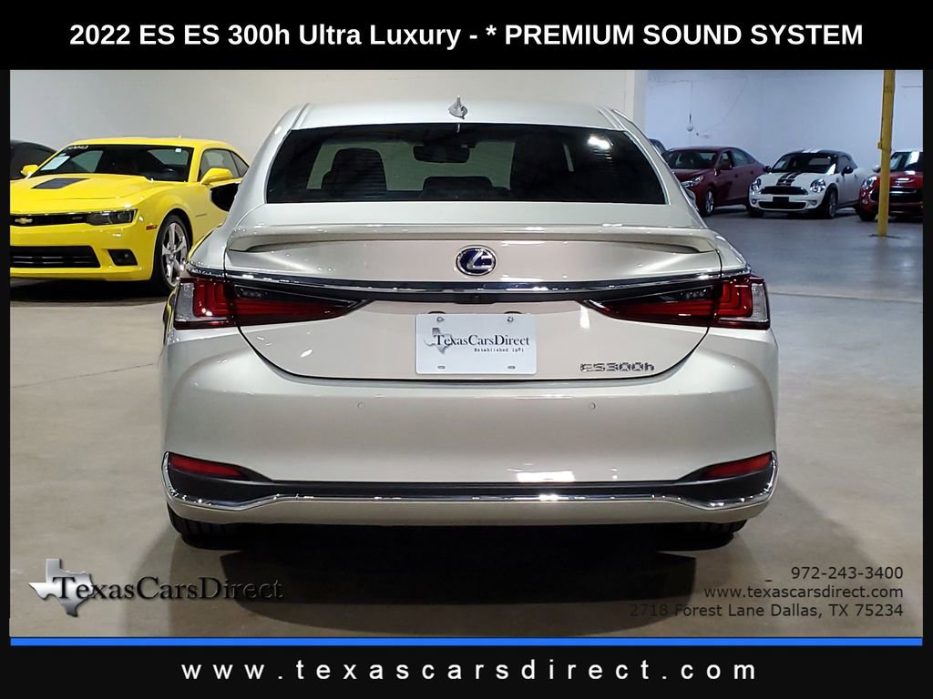 Used 2022 Lexus ES 300h Ultra Luxury w/ Accessory Package 2 image 11