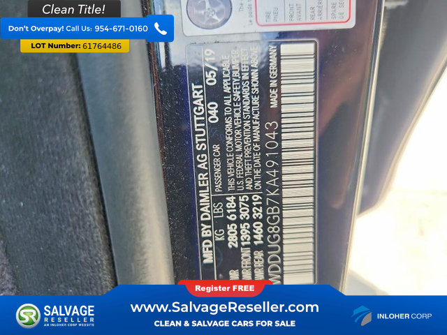 Used 2019 Mercedes-Benz S 560 4MATIC Sedan image 16