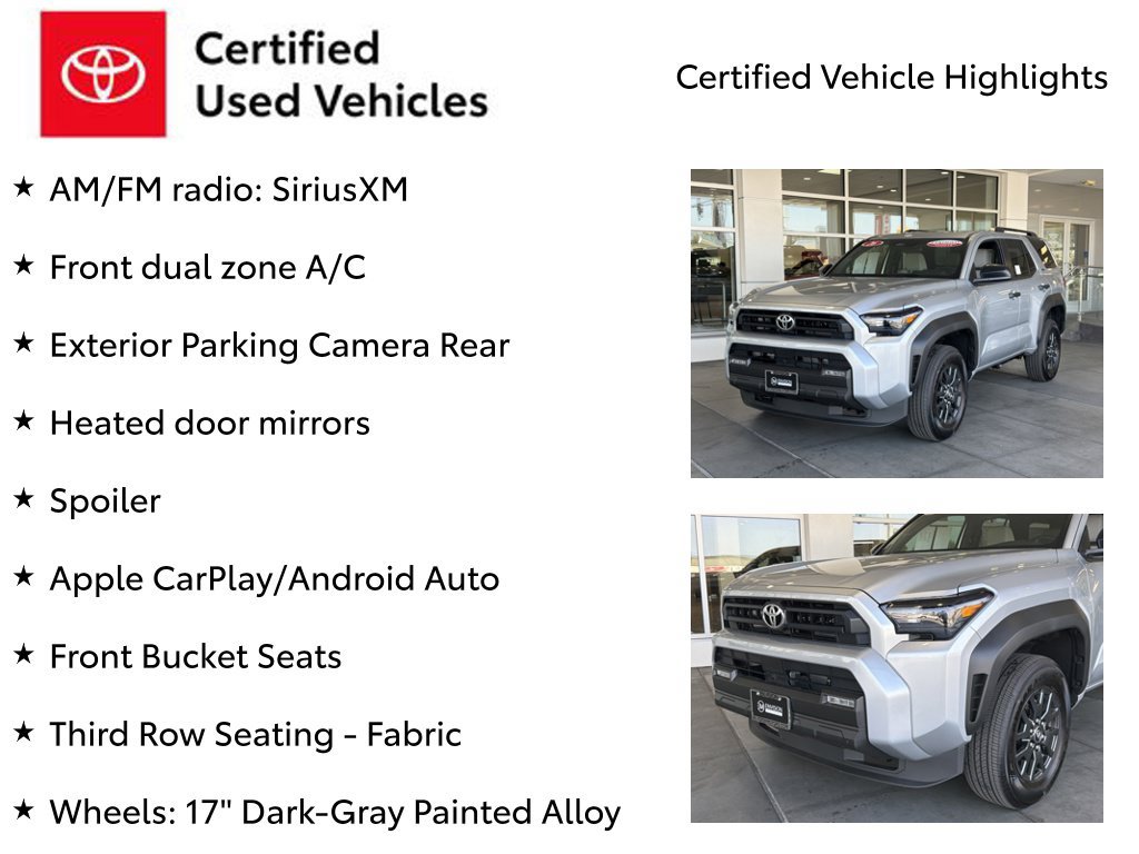 Certified 2026 Toyota 4Runner SR5 AWD/4WD image 7