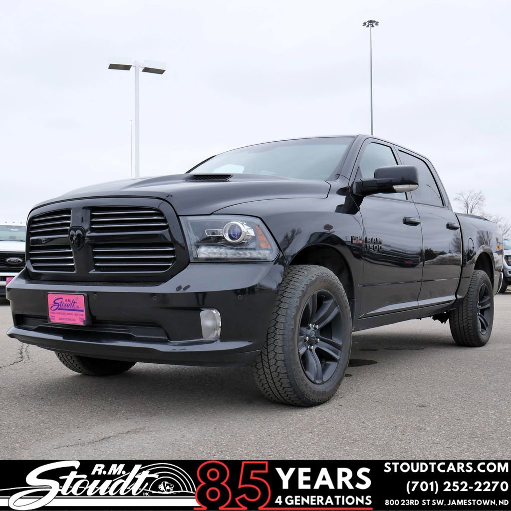 Used 2017 RAM 1500 Sport w/ Black Ram 1500 Sport Group