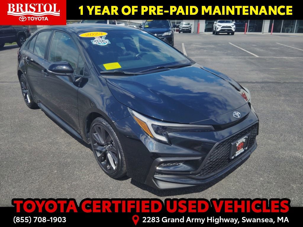 Certified 2023 Toyota Corolla SE FWD image 1
