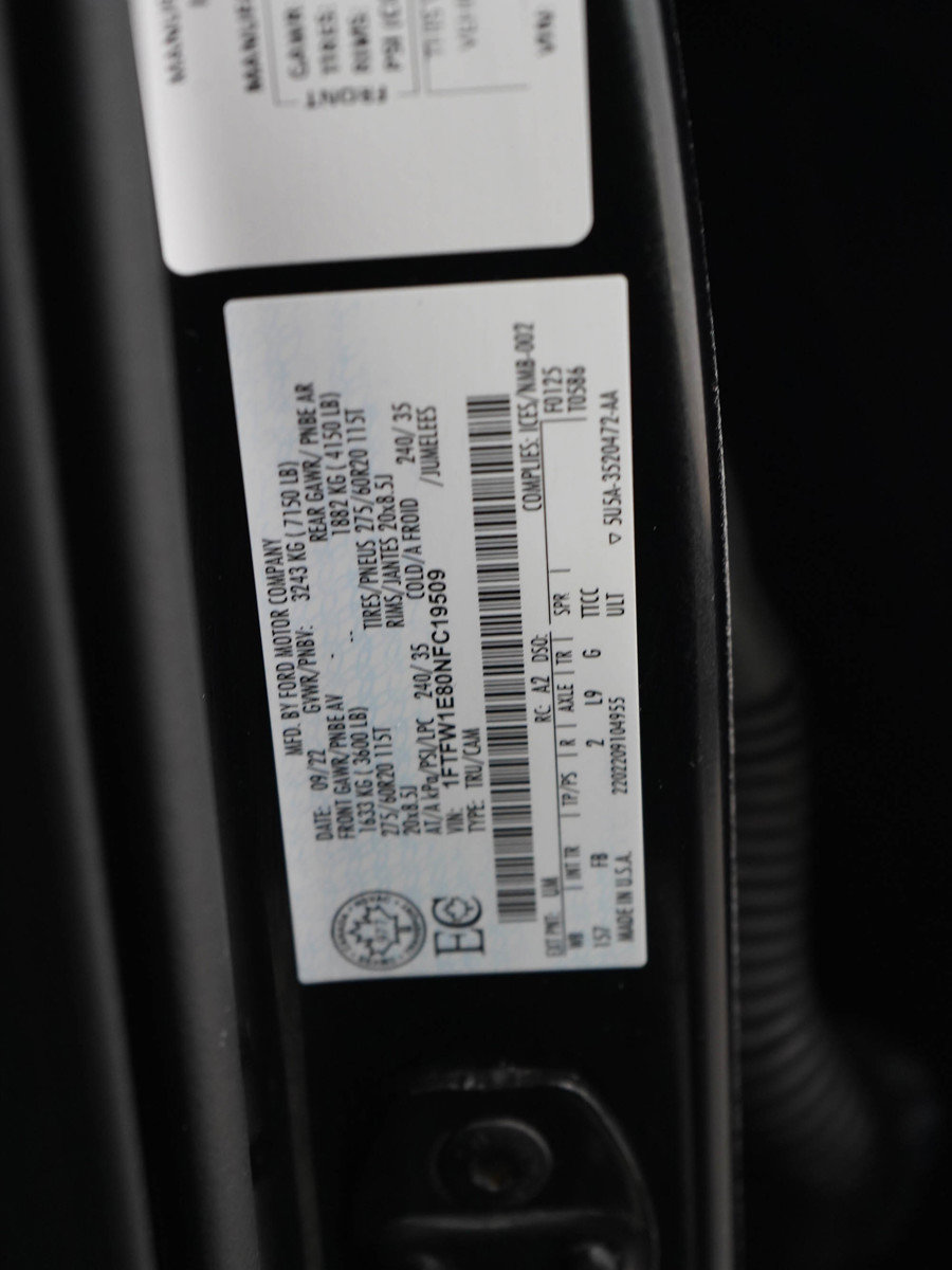 Used 2022 Ford F150 XLT w/ Equipment Group 302A High AWD/4WD image 27