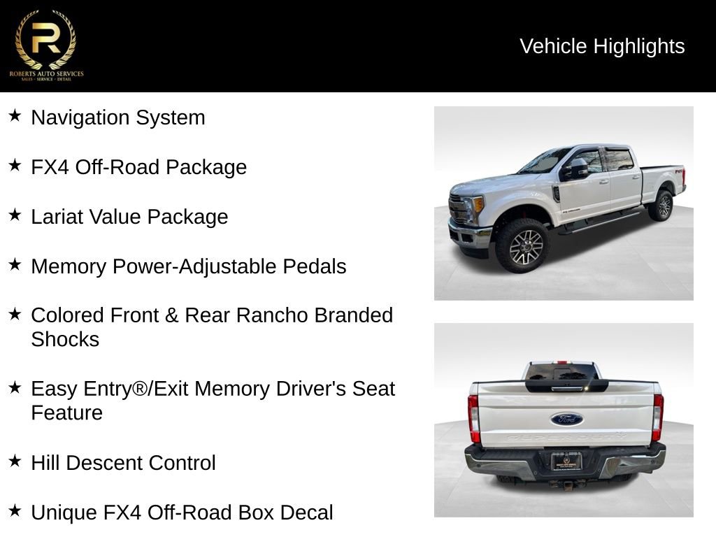 Used 2017 Ford F250 Lariat w/ Lariat Value Package AWD/4WD image 9
