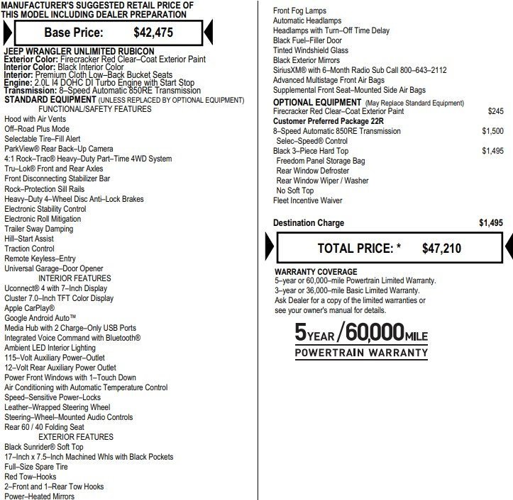 Used 2021 Jeep Wrangler Unlimited Rubicon image 2