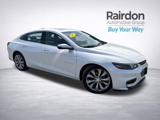 Used 2017 Chevrolet Malibu Premier w/ Premier Sun and Wheel Package FWD image 1