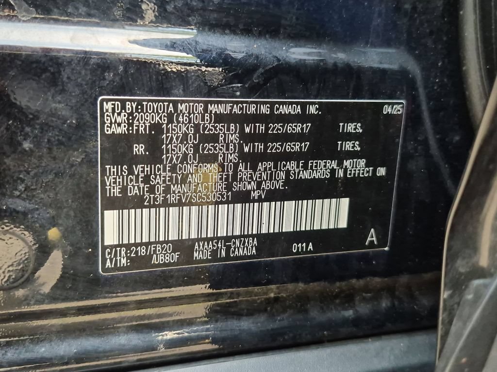 Used 2025 Toyota RAV4 LE AWD/4WD image 35
