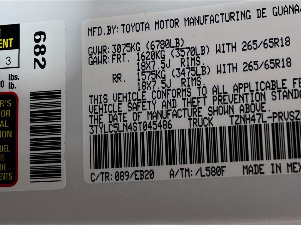 Certified 2025 Toyota Tacoma Limited w/ Tow Tech Package image 28