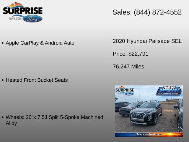 Used 2020 Hyundai Palisade SEL FWD image 17